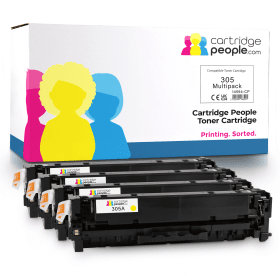 HP 305A Original Full Set of 4 Toner Cartridges