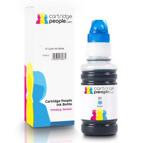 Own Brand HP 31 Cyan Ink Bottle 1VU26AE Cartridge People 27450 CP