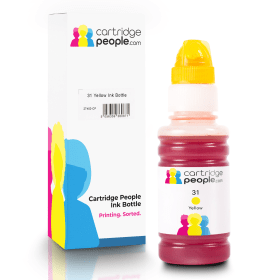 Own Brand HP 31 Yellow Ink Bottle 1VU28AE Cartridge People 27452 CP