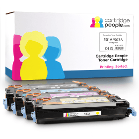 Own Brand HP 501A 503A Multipack Full Set of 4 Toner Cartridges Cartridge People 6163 CP