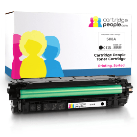 新品未開封　HP 508A CF360A HP 508A Black Standard Yield Toner Cartridge, Prints Up to