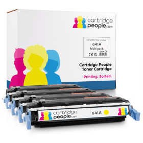 Own Brand HP 641A Multipack Full Set of 4 Toner Cartridges Cartridge People 6154 CP