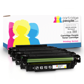 Own Brand HP 653X 653A Multipack Full Set of 4 Toner Cartridges Cartridge People 15904 CP