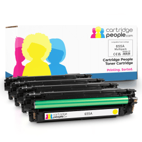 Own Brand HP 655A Multipack Full Set of 4 Toner Cartridges Cartridge People 18409 CP