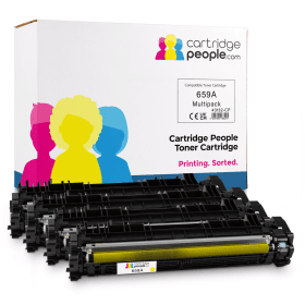 Own Brand HP 659A Multipack Full Set of 4 Toner Cartridges Cartridge People 43132 CP