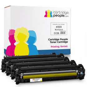 Own Brand HP 659X Multipack Full Set of 4 Toner Cartridges Cartridge People 43137 CP