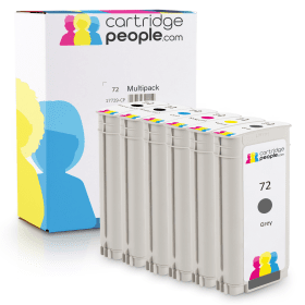 Own Brand HP 72 High Capacity Multipack Full Set of 6 Ink Cartridges Cartridge People 17729 CP