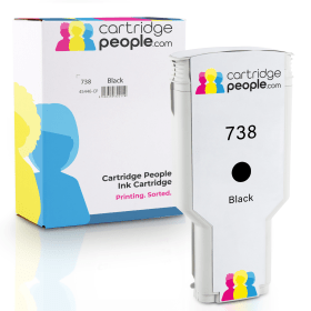 Own Brand HP 738 Black High Capacity Ink Cartridge 498N8A Cartridge People 45446 CP