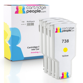 Own Brand HP 738 High Capacity Multipack Full Set of 4 Ink Cartridges Cartridge People 45445 CP