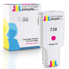 Own Brand HP 738 Magenta High Capacity Ink Cartridge 676M7A Cartridge People 45448 CP