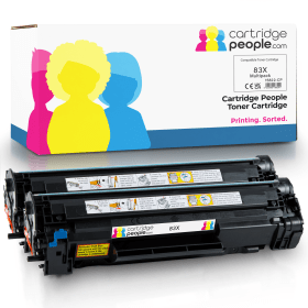 Own Brand HP 83X Black High Capacity Toner Cartridge Twin Pack CF283XD Cartridge People 15822 CP
