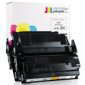 Own Brand HP 87X Black High Capacity Toner Cartridge Twin Pack CF287XD Cartridge People 18107 CP