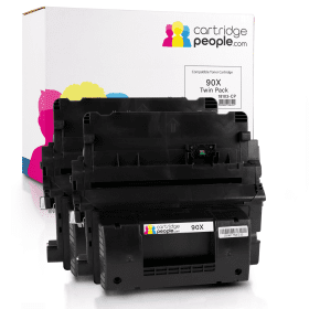 Own Brand HP 90X Black High Capacity Toner Cartridge Twin Pack CE390XD Cartridge People 18103 CP