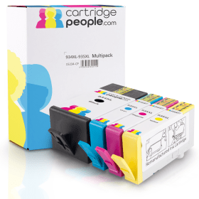 Own Brand HP 934XL 935XL High Capacity Multipack Full Set of 4 Ink Cartridges X4E14AE Cartridge People 15234 CP