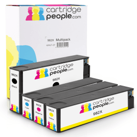 Own Brand HP 982X High Capacity Pagewide Multipack Full Set of 4 Ink Cartridges Cartridge People 42917 CP