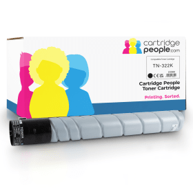 Own Brand Konica Minolta TN 322K Black Toner Cartridge A33K050 Cartridge People 23080 CP