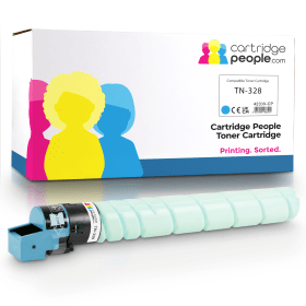 Own Brand Konica Minolta TN 328C Cyan Toner Cartridge AAV8450 Cartridge People 42339 CP