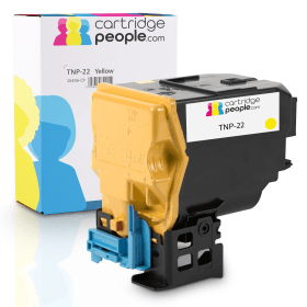 Own Brand Konica Minolta TNP 22Y Yellow Toner Cartridge A0X5252 Cartridge People 15456 CP