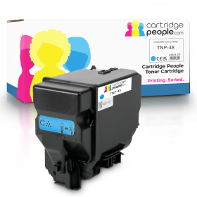 Own Brand Konica Minolta TNP 48C Cyan Toner Cartridge A5X0450 Cartridge People 42344 CP