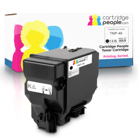 Own Brand Konica Minolta TNP 48K Black Toner Cartridge A5X0150 Cartridge People 42343 CP