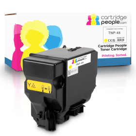 Own Brand Konica Minolta TNP 48Y Yellow Toner Cartridge A5X0250 Cartridge People 42346 CP