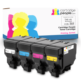 Own Brand Konica Minolta TNP 49 Multipack Full Set of 4 Toner Cartridges Cartridge People 45210 CP