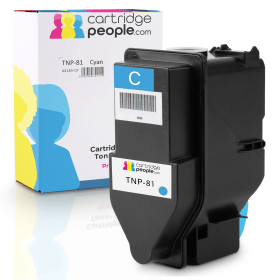 Own Brand Konica Minolta TNP 81C Cyan Toner Cartridge AAJW451 Cartridge People 44183 CP