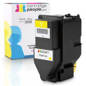 Own Brand Konica Minolta TNP 81Y Yellow Toner Cartridge AAJW251 Cartridge People 44185 CP