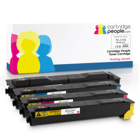 Own Brand Kyocera TK 5195 Multipack Full Set of 4 Toner Cartridges Cartridge People 17902 CP