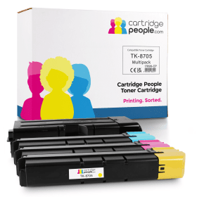 Own Brand Kyocera TK 8705 Multipack Full Set of 4 Toner Cartridges Cartridge People 17896 CP