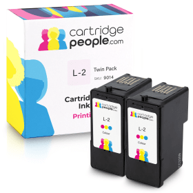 Own Brand Lexmark 2 Colour Ink Cartridge Twin Pack Cartridge People 9014 CP