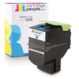 Own Brand Lexmark 24B6008 Cyan Toner Cartridge Cartridge People 42401 CP