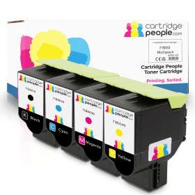 Own Brand Lexmark 71B00 Multipack Full Set of 4 Toner Cartridges Cartridge People 42413 CP