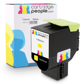 Own Brand Lexmark 71B0040 Yellow Toner Cartridge Cartridge People 42417 CP