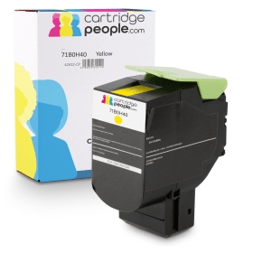 Own Brand Lexmark 71B0H40 Yellow High Capacity Toner Cartridge Cartridge People 42412 CP