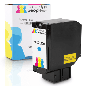 Own Brand Lexmark 74C20C0 Cyan Low Capacity Toner Cartridge Cartridge People 23095 CP