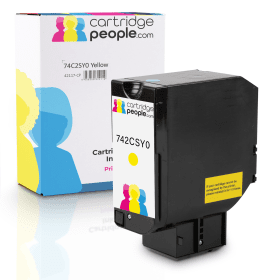 Own Brand Lexmark 74C2SY0 Yellow Toner Cartridge Cartridge People 42117 CP