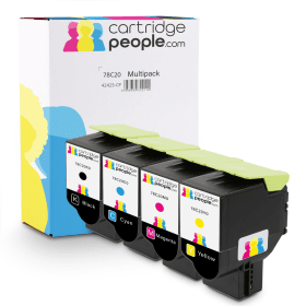 Own Brand Lexmark 78C20 Multipack Full Set of 4 Toner Cartridges Cartridge People 42423 CP
