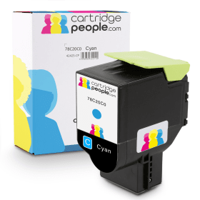Own Brand Lexmark 78C20C0 Cyan Toner Cartridge Cartridge People 42425 CP
