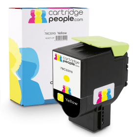 Own Brand Lexmark 78C20Y0 Yellow Toner Cartridge Cartridge People 42427 CP