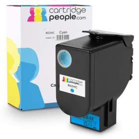 Own Brand Lexmark 802HC Cyan High Capacity Toner Cartridge 80C2HC0 Cartridge People 16661 CP