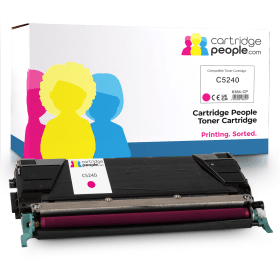 Own Brand Lexmark C5240MH Magenta High Capacity Toner Cartridge C5242MH Cartridge People 6386 CP