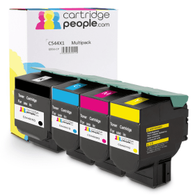 Own Brand Lexmark C544X1 Extra High Capacity Multipack Full Set of 4 Toner Cartridges Cartridge People 6956 CP