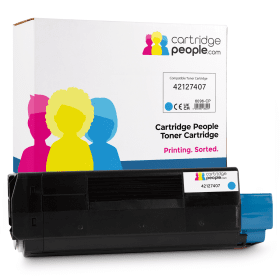 Own Brand OKI 42127407 Cyan Toner Cartridge Cartridge People 6096 CP