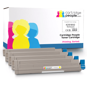 Own Brand OKI 4291892 Multipack Full Set of 4 Toner Cartridges Cartridge People 17925 CP