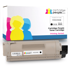 Own Brand OKI 43324408 Black Toner Cartridge Cartridge People 6137 CP