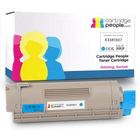 Own Brand OKI 43381907 Cyan Toner Cartridge Cartridge People 6134 CP