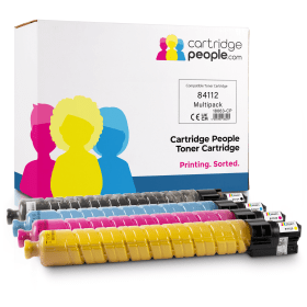 Own Brand Ricoh 84112 Multipack Full Set of 4 Toner Cartridges Cartridge People 18063 CP