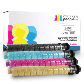 Own Brand Ricoh 84228 Multipack Full Set of 4 Toner Cartridges Cartridge People 43257 CP
