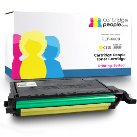 Own Brand Samsung CLP Y660B Yellow High Capacity Toner Cartridge ST959A Cartridge People 10938 CP